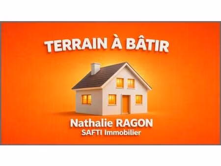 terrain constructible viabilisé à vendre