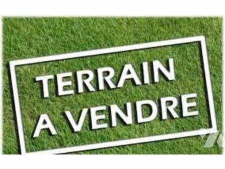terrain constructible à vendre