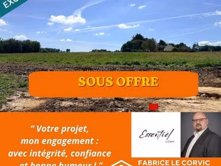 terrain constructible viabilisé à vendre