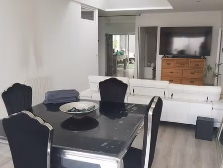 loft 90m² contemporain  centre ville  jardin  garage