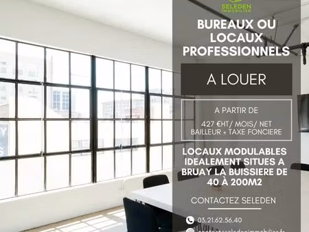 bureaux 41 m² bruay-la-buissière