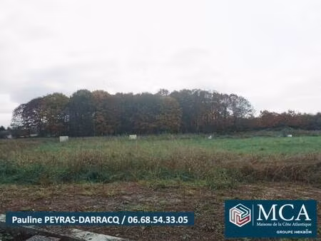 terrain constructible viabilisé à vendre