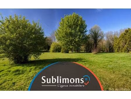 terrain constructible à vendre