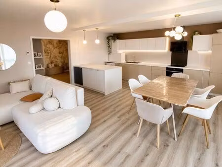 bel appartement rénové avec terrasse et garage