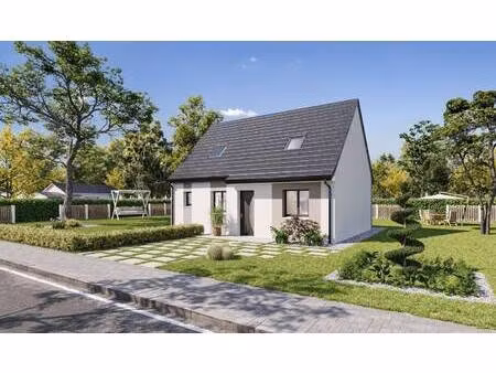 terrain avec maison neuve à vendre