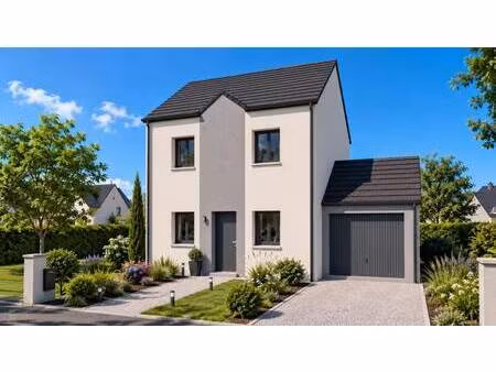 terrain avec maison neuve à vendre