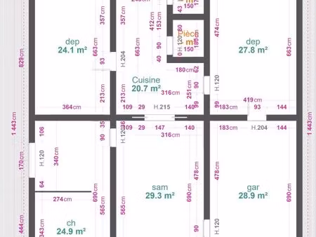 vente maison plein pied individuelle verquin travaux à prévoir