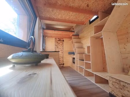 tiny house artisanale 4 saisons neuve