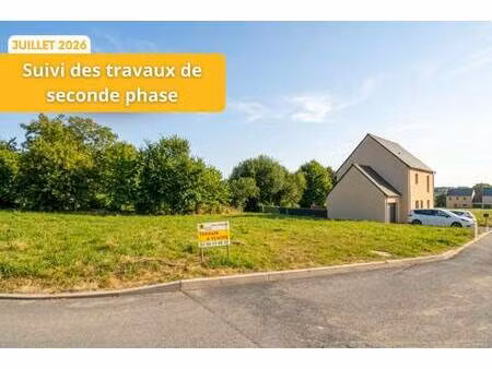 terrain constructible viabilisé à vendre