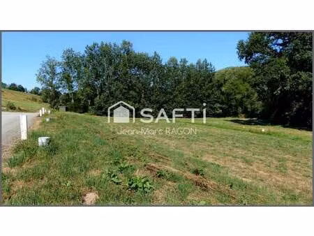terrain constructible viabilisé à vendre