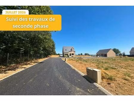 terrain constructible viabilisé à vendre