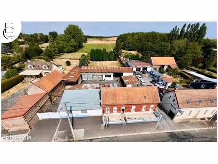 maison individuelle + 3 hangars 5 pièces 127m2