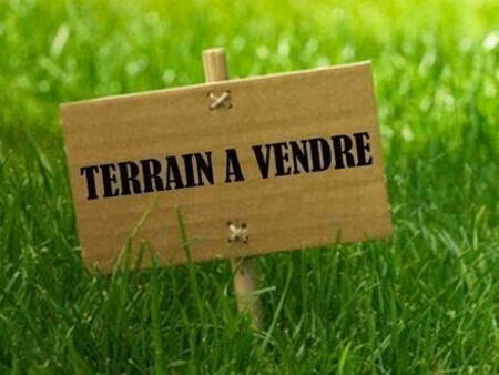 terrain constructible à vendre