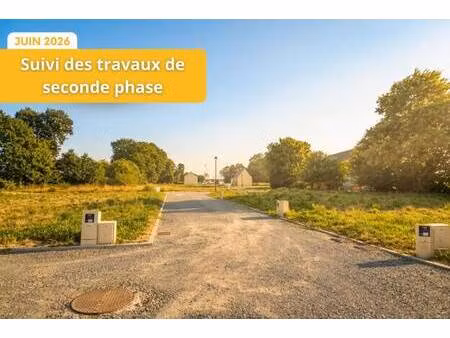 terrain constructible viabilisé à vendre