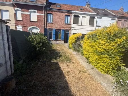 maison de ville 85 m2 avec jardin rue des lilas premesques