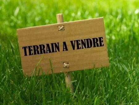 terrain constructible viabilisé à vendre