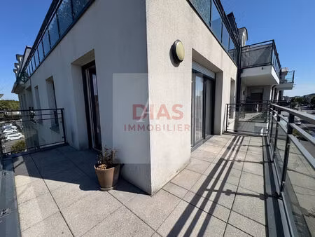 vente appartement 3 pièces  65.00m²  pontault