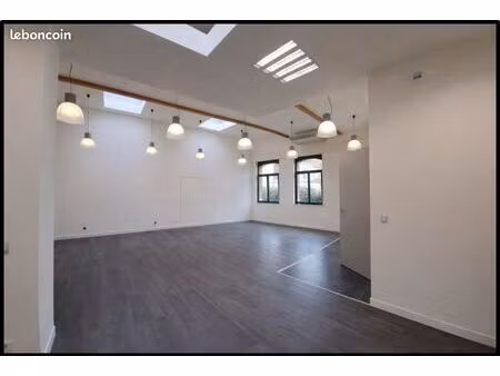 bureaux 89 m2 – 3 parkings – cour/jardin privé