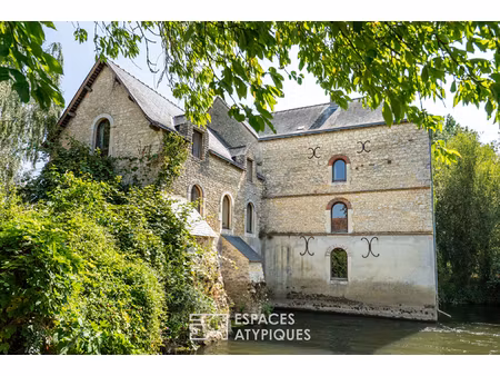 moulin de caratère avec piscine et maison indépendante