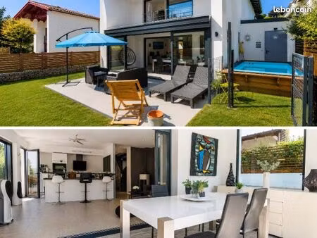 maison familiale lumineuse avec jardin - 4 chambres - 125 m² habitables