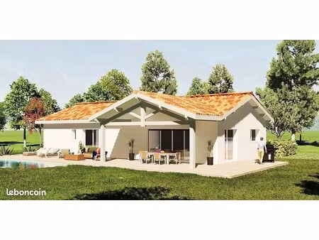 projet de construction d'une maison 127.59 m² avec terrain à biarritz (64)