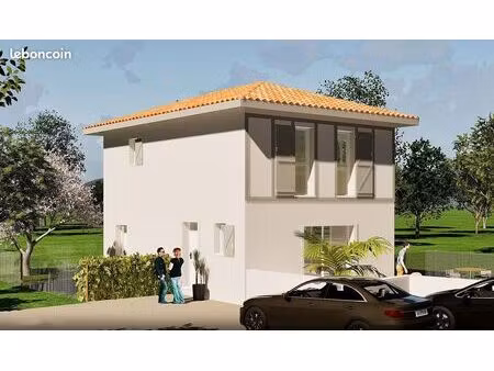 projet de construction d'une maison 89.75 m² avec terrain à biarritz (64)