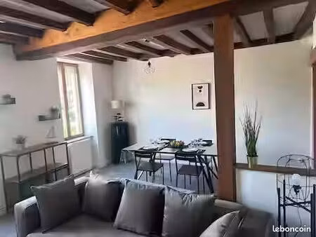 duplex t3 meublé – centre de pougues-les-eaux – idéal famille  couple ou colocation