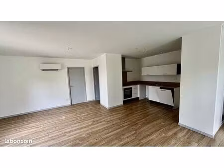 bel appartement t3 de 63m² avec terrasse et 2 places de parking – résidence sécurisée à ga