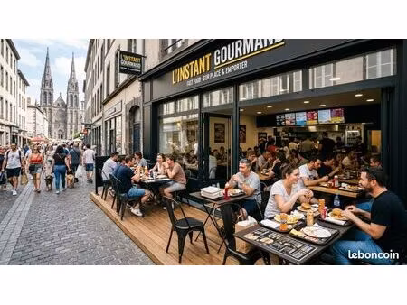 fonds de commerce restauration rapide 150 m²