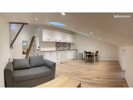 t1 bis meublé de 25m2 - hyper centre belleville