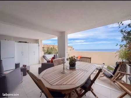 t3 appartement grande terrasse/ mer panoramique