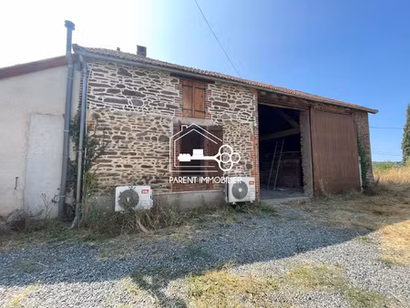 maison en pierres avec grange attenante et potentiel d'agran