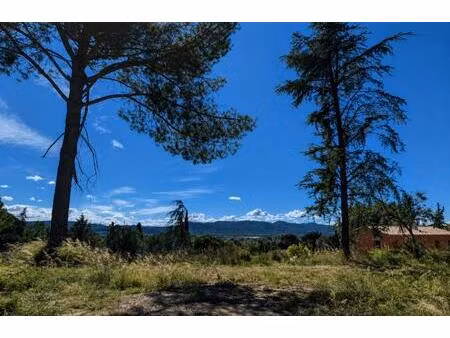 cadenet – terrain viabilisé 430 m² avec vue dominante