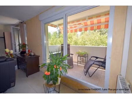 appartement à vendre 3 pièces meyzieu (69) avec balcon  cave et garage