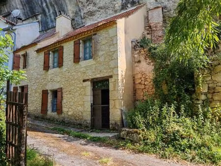 maison troglodyte rustique aux eyzies