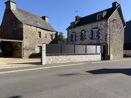maison rénovée avec seconde bâtisse à fort potentiel – plussulien (22320)
