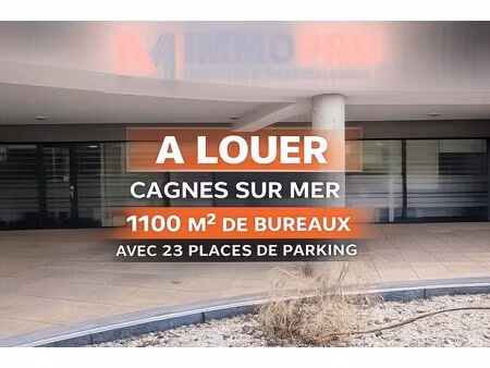 location bureaux 1 100 m²