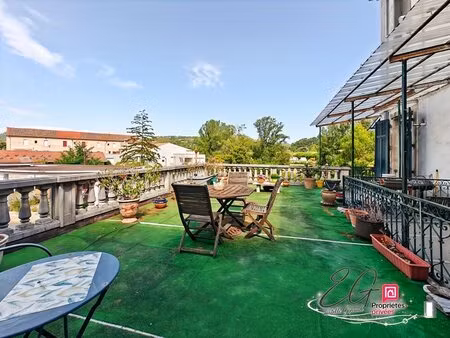 appartement bourgeois d'exception de 284 m² avec terrasse  balcon filant et vue sur le...