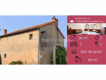 maison de village de 96 m² à argenton-les-vallees