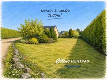 vente terrain à iffendic (35750) : à vendre / 1000m² iffendic