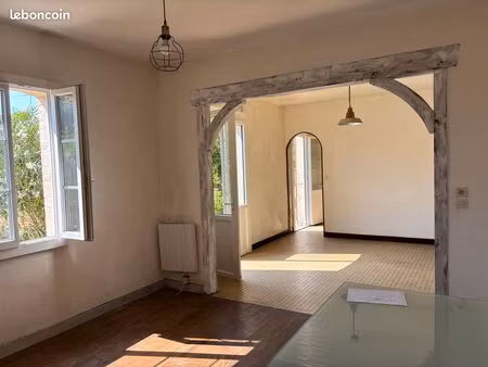 maison mitoyenne avec travaux
