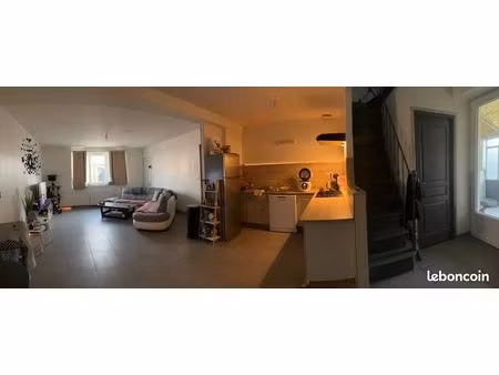 appartement en duplex 78m² doyet