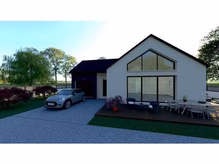 terrain avec maison neuve à vendre