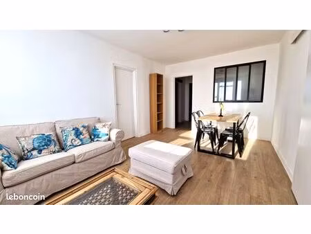 grand t2 meuble avec parking dans residence securisee