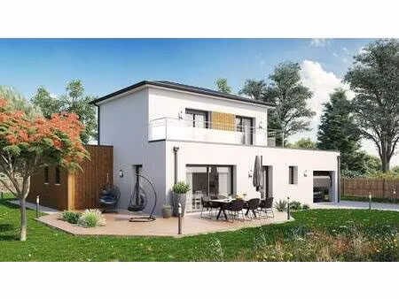 terrain avec maison neuve à vendre