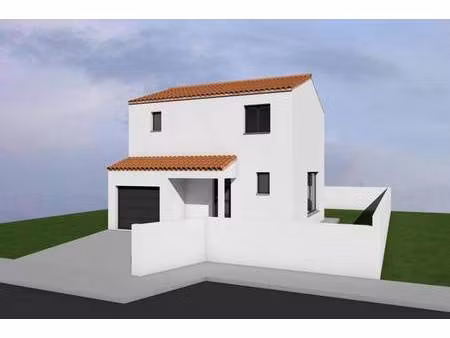 terrain avec maison neuve à vendre