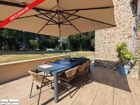 maison en pierre 147 m² - 4 chambres - terrain 1940 m² - meillac
