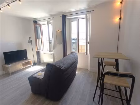 appartement - 1er étage - 21 72 m2 - 1 pièce - meublé