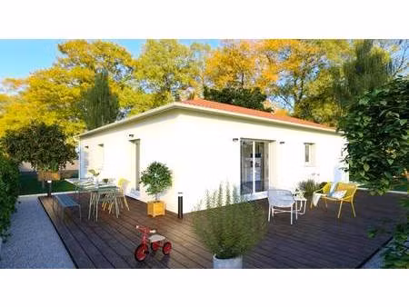 terrain avec maison neuve à vendre