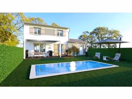 terrain avec maison neuve à vendre